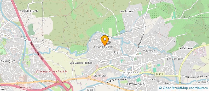 localisation de l'entreprise MONSIEUR ERNEST DAVID  PELISSANNE