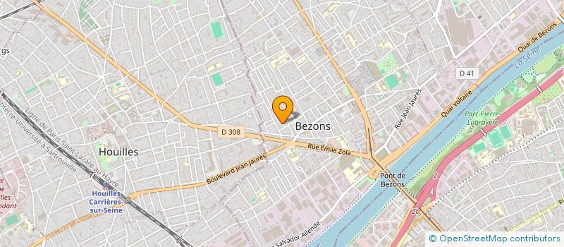 localisation de l'entreprise MONSIEUR ERNEST DE JESUS BENTO à BEZONS