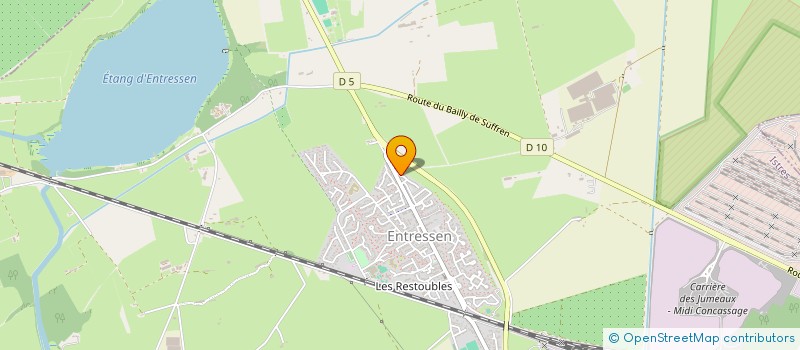 localisation de l'entreprise MONSIEUR ERNEST DEGIOANNI à ISTRES