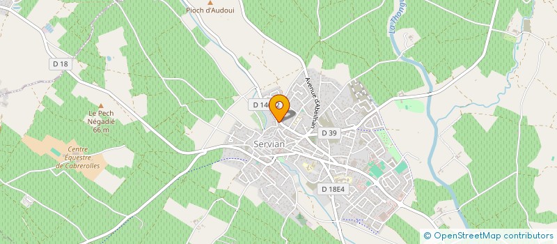 localisation de l'entreprise MONSIEUR ERNEST DESIR à SERVIAN