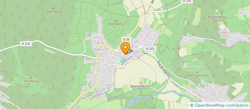 localisation de l'entreprise MONSIEUR ERNEST DIERSTEIN  BRSCH