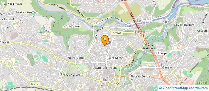 localisation de l'entreprise MONSIEUR ERNEST DOMINIC à SAINT-BRIEUC