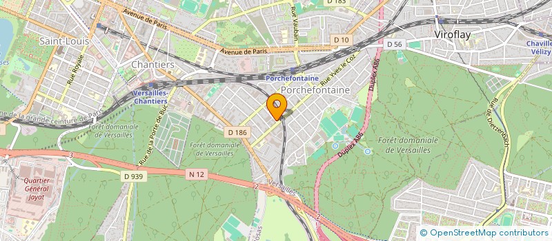 localisation de l'entreprise MONSIEUR ERNEST DURAND à VERSAILLES