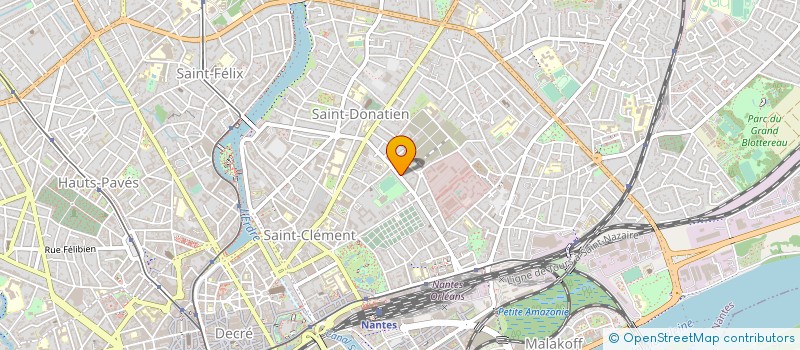 localisation de l'entreprise MONSIEUR ERNEST ESSIANE NTYE à NANTES