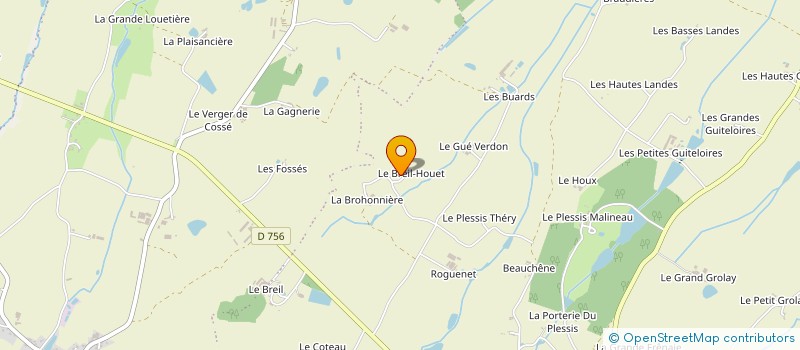 localisation de l'entreprise MONSIEUR ERNEST FREMY  CHEMILLE-EN-ANJOU