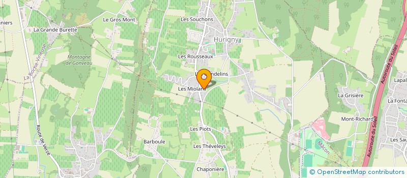 localisation de l'entreprise MONSIEUR ERNEST GEY à HURIGNY