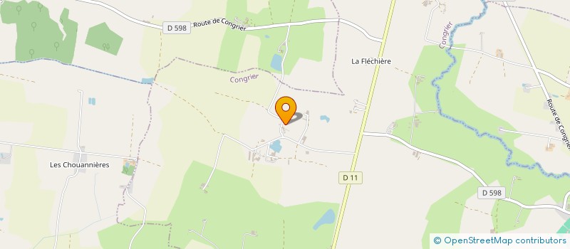 localisation de l'entreprise MONSIEUR ERNEST GIRANDIER  CONGRIER