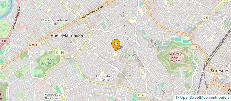 localisation de l'entreprise MONSIEUR ERNEST GOULOU GOBVIELET à RUEIL-MALMAISON