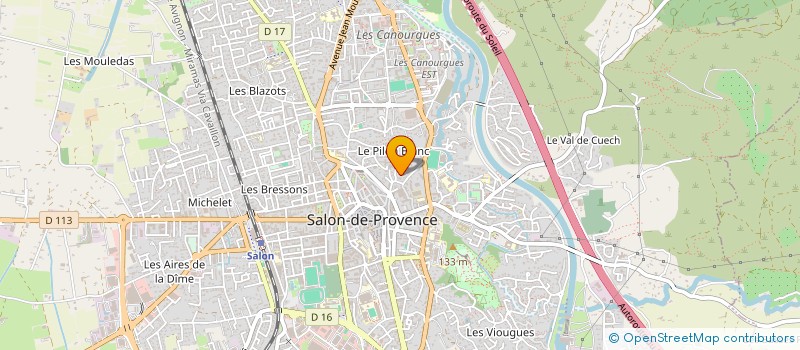 localisation de l'entreprise MONSIEUR ERNEST LAFABRIE  SALON-DE-PROVENCE