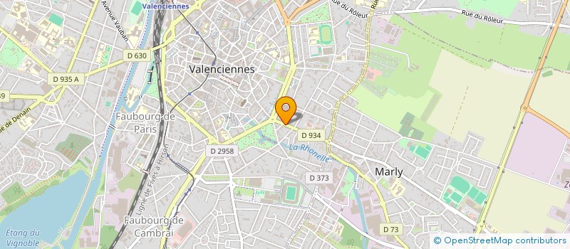 localisation de l'entreprise MONSIEUR ERNEST-LAURENT CITTADINO  VALENCIENNES