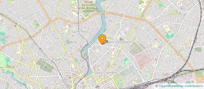 localisation de l'entreprise MONSIEUR ERNEST LEBERT à NANTES