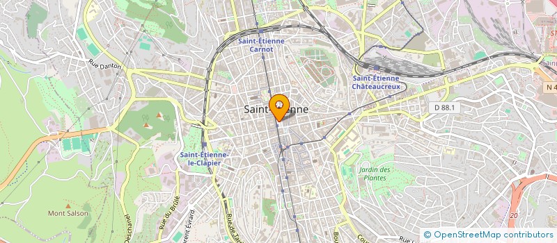 localisation de l'entreprise MONSIEUR ERNEST MAREINE à SAINT-ETIENNE