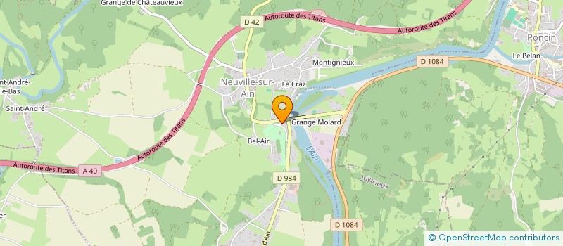 localisation de l'entreprise MONSIEUR ERNEST MICHON  DRUILLAT