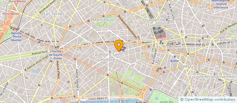 localisation de l'entreprise MONSIEUR ERNEST MORALES TONDA  PARIS