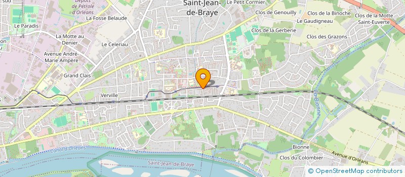 localisation de l'entreprise MONSIEUR ERNEST NSENGO à SAINT-JEAN-DE-BRAYE