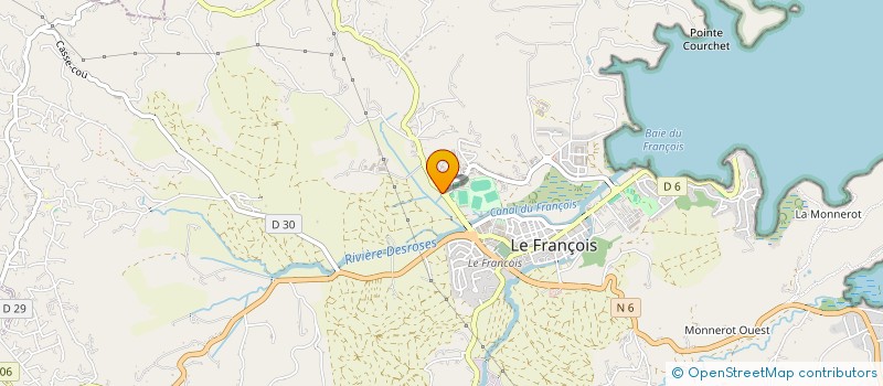 localisation de l'entreprise MONSIEUR ERNEST PARSEMAIN à LE FRANCOIS