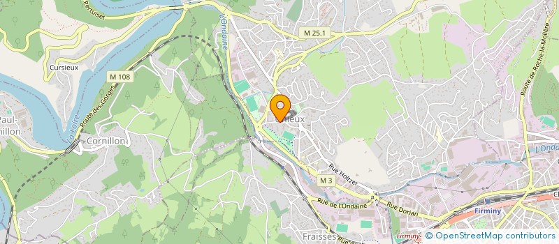 localisation de l'entreprise MONSIEUR ERNEST RIONDEL  UNIEUX