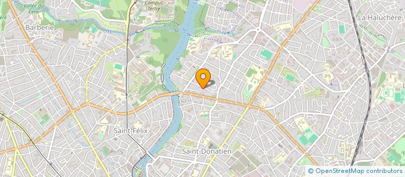 localisation de l'entreprise MONSIEUR ERNEST ROBIN-AUFFRET à NANTES