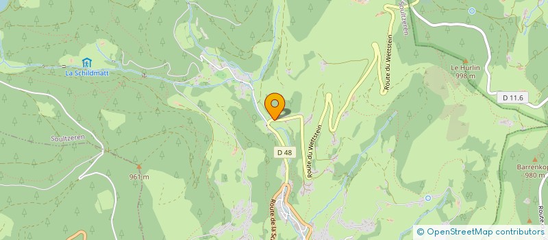 localisation de l'entreprise MONSIEUR ERNEST ROHNER  SOULTZEREN