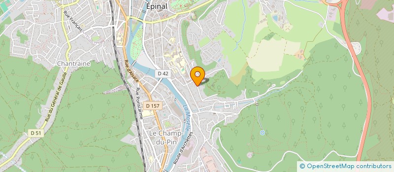 localisation de l'entreprise MONSIEUR ERNEST ROSE à EPINAL