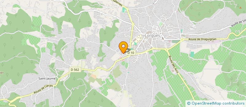 localisation de l'entreprise MONSIEUR ERNEST SPALMA à LORGUES