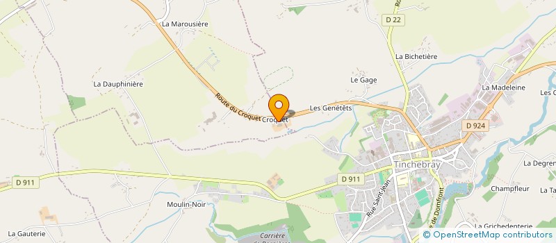 localisation de l'entreprise MONSIEUR ERNEST SUARD à SAINT-QUENTIN-LES-CHARDONNETS