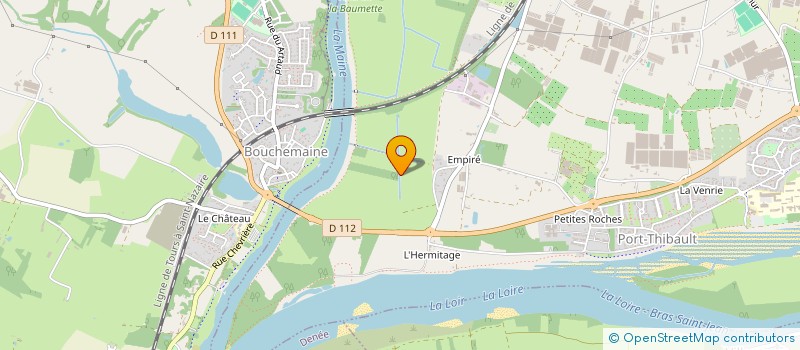 localisation de l'entreprise MONSIEUR ERNEST TERRIER  SAINTE-GEMMES-SUR-LOIRE