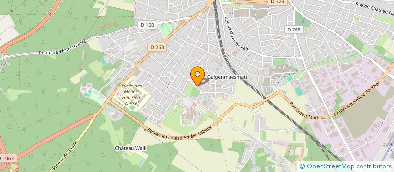 localisation de l'entreprise MONSIEUR ERNESTI PRENGA  HAGUENAU