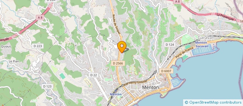 localisation de l'entreprise MONSIEUR ERNESTIN TANG-PO à MENTON