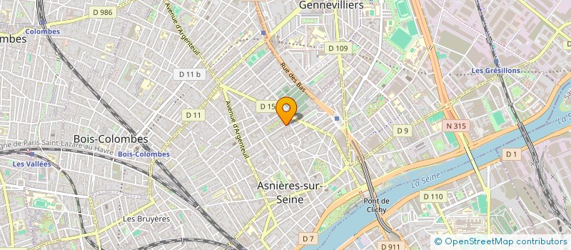 localisation de l'entreprise MONSIEUR ERNESTO CORREIA  ASNIERES-SUR-SEINE