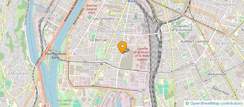 localisation de l'entreprise MONSIEUR ERNESTO DALA  LYON