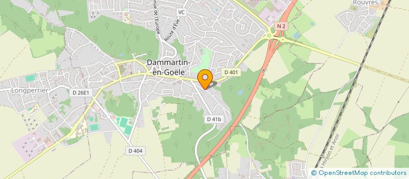 localisation de l'entreprise MONSIEUR ERNESTO DE ANGELIS à DAMMARTIN-EN-GOELE