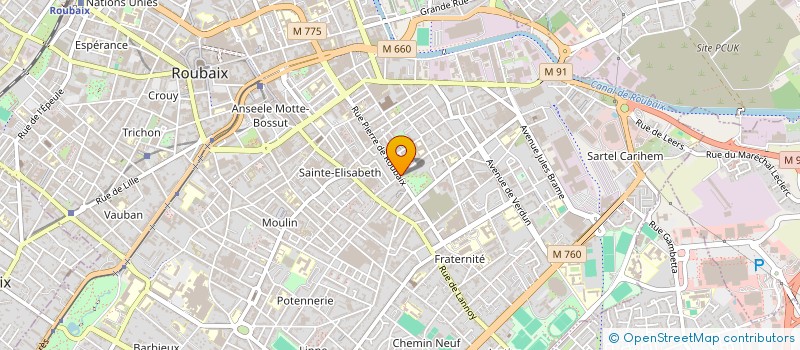 localisation de l'entreprise MONSIEUR ERNESTO DE SOUSA RIBEIRO à ROUBAIX