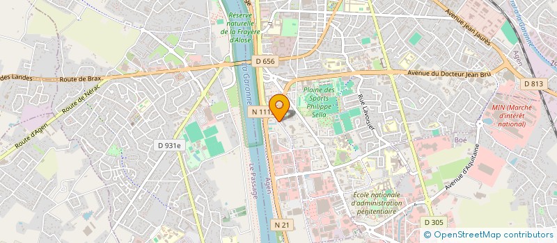 localisation de l'entreprise MONSIEUR ERNESTO MADDALONI  AGEN