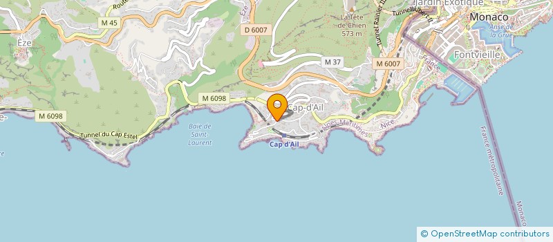 localisation de l'entreprise MONSIEUR ERNESTO PARISE  MENTON