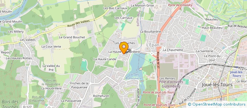 localisation de l'entreprise MONSIEUR ERNESTO PINTO  BALLAN-MIRE