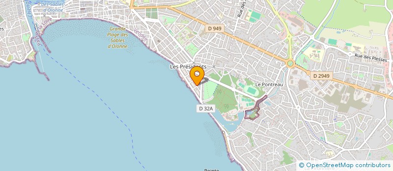 localisation de l'entreprise MONSIEUR ERNESTO RADILLO MURILLO à LES SABLES D'OLONNE