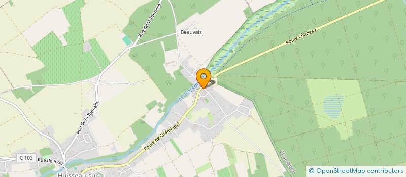 localisation de l'entreprise MONSIEUR ERNESTO RIVEIRO à HUISSEAU-SUR-COSSON