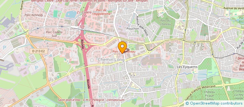 localisation de l'entreprise MONSIEUR ERNESTO RODRIGUES  MERIGNAC