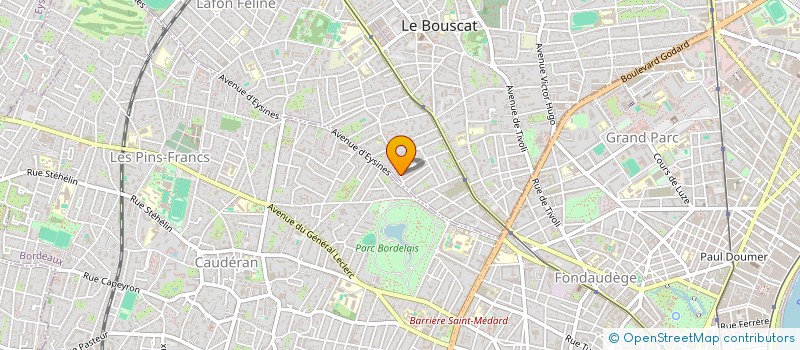 localisation de l'entreprise MONSIEUR ERNESTO SANZ ARIGITA à LE BOUSCAT