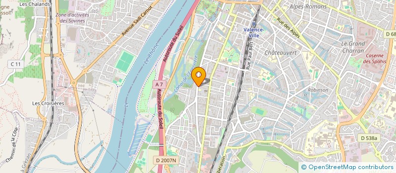 localisation de l'entreprise MONSIEUR ERNESTO VALERA TOLEDO  VALENCE