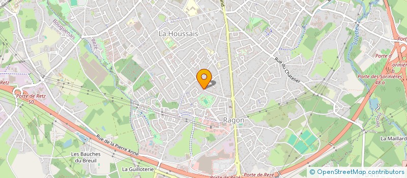 localisation de l'entreprise MONSIEUR ERNSO BRIFFAULT à REZE