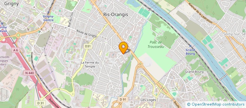 localisation de l'entreprise MONSIEUR ERNSON JOSEPH à RIS-ORANGIS