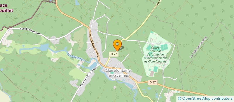 localisation de l'entreprise MONSIEUR ERNST ANDRESEN  CLAIREFONTAINE-EN-YVELINES