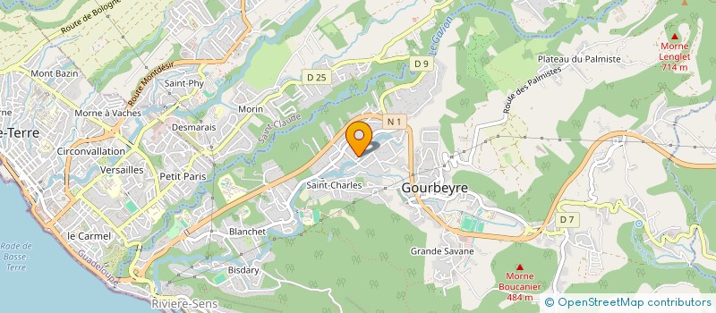 localisation de l'entreprise MONSIEUR ERNST DOR à GOURBEYRE