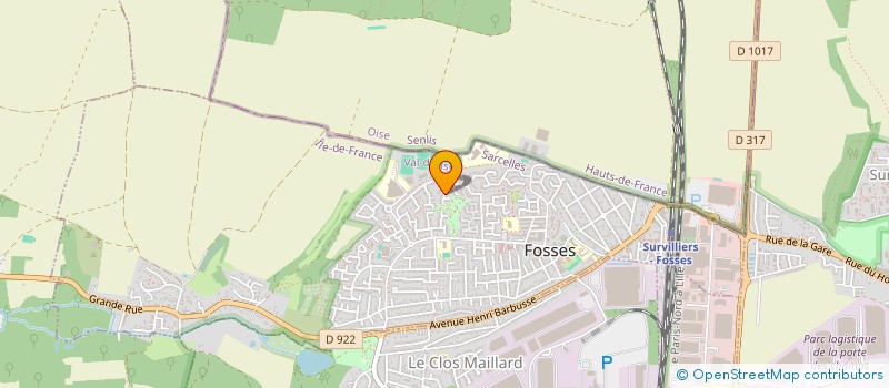 localisation de l'entreprise MONSIEUR ERNST PIERRE  FOSSES