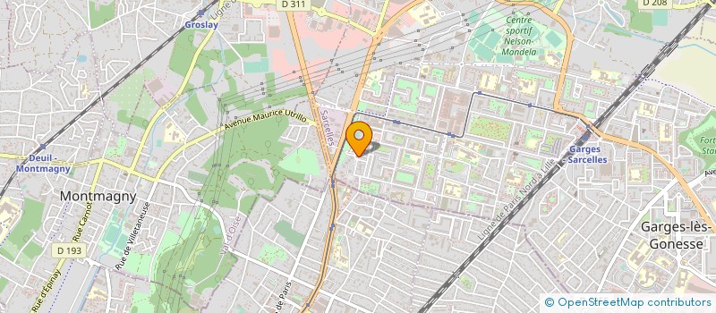 localisation de l'entreprise MONSIEUR ERNST ST FORT à SARCELLES