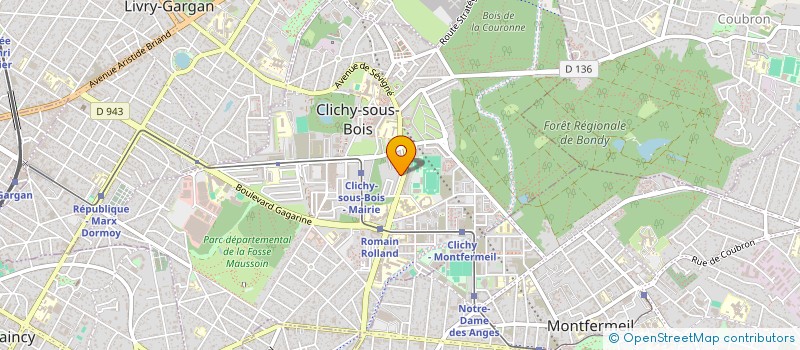 localisation de l'entreprise MONSIEUR EROL DEDE à CLICHY-SOUS-BOIS