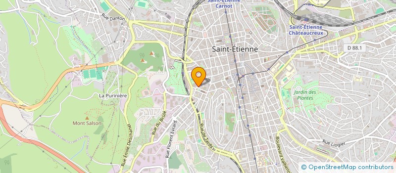 localisation de l'entreprise MONSIEUR EROL KONUK  SAINT-ETIENNE