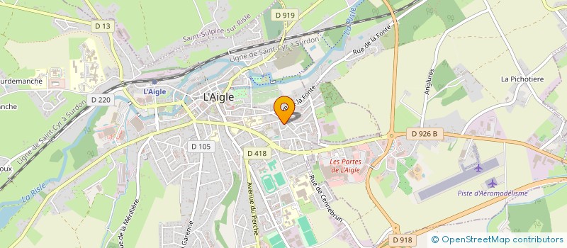 localisation de l'entreprise MONSIEUR EROL YILMAZ à L AIGLE